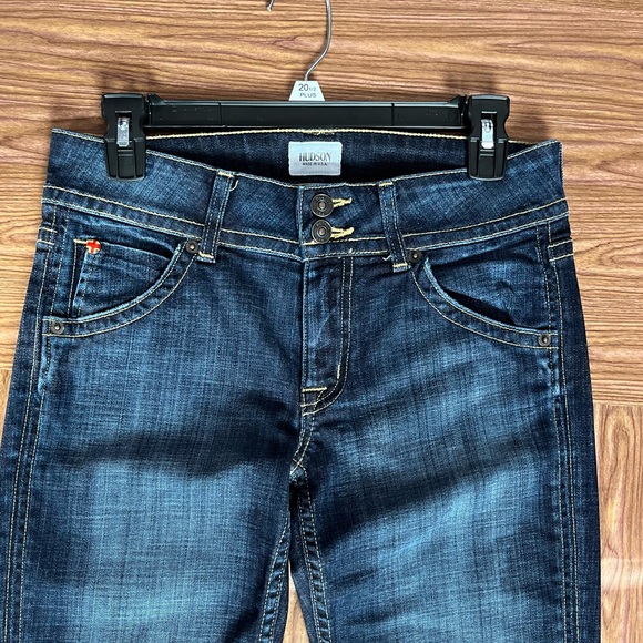 Hudson USA Signature Mid Rise Bootcut Jeans Size 26 - Picture 5 of 16